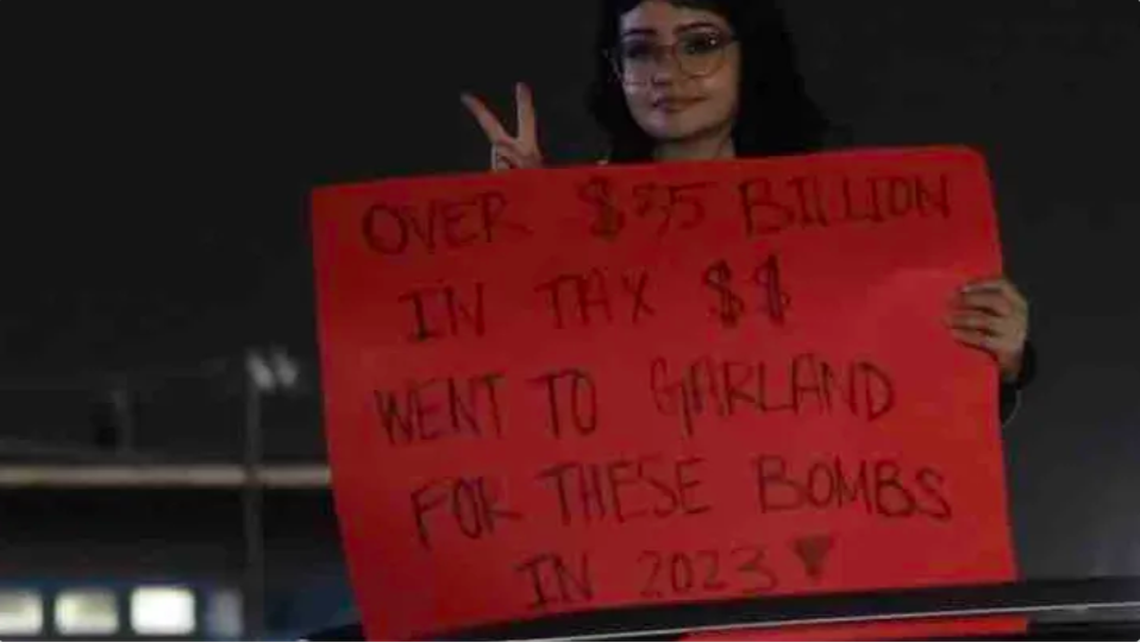 Julia Venzor faces a charge of criminal mischief with a hate-crime enhancement after she was accused of spray-painting “(Expletive) Israel” on a church in Euless, Texas.