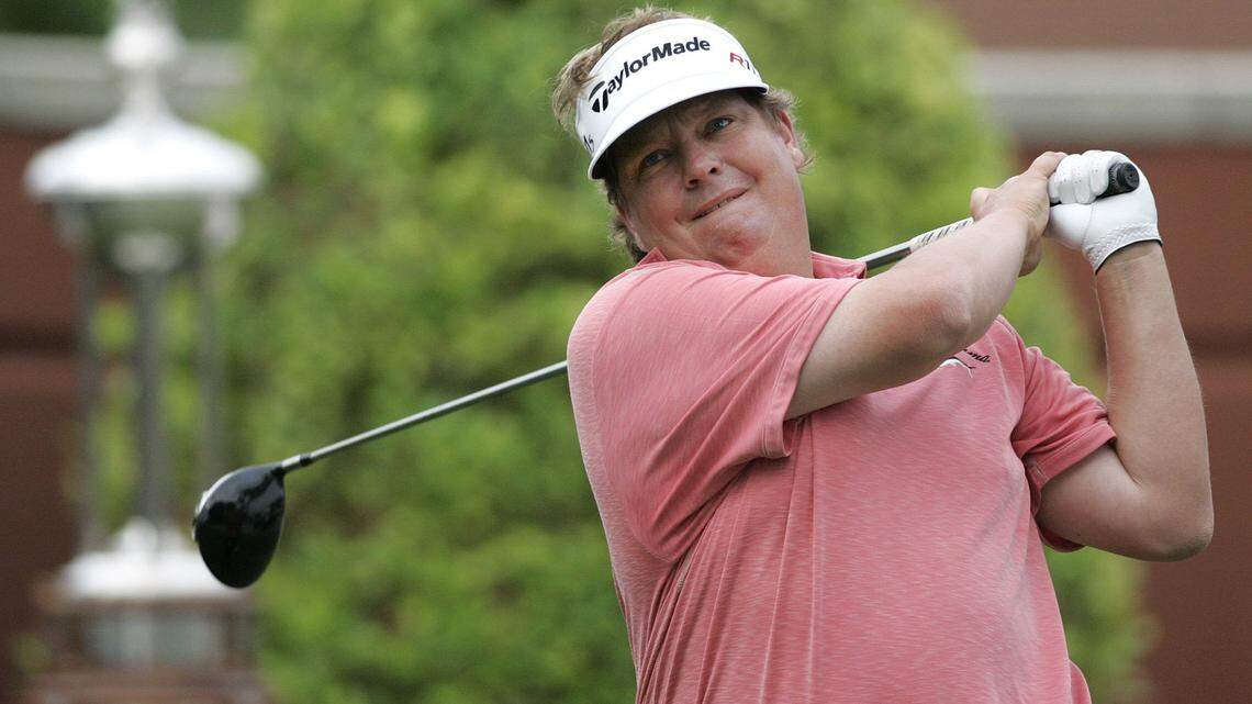 At 48, Tim Herron is having a solid Colonial showing.