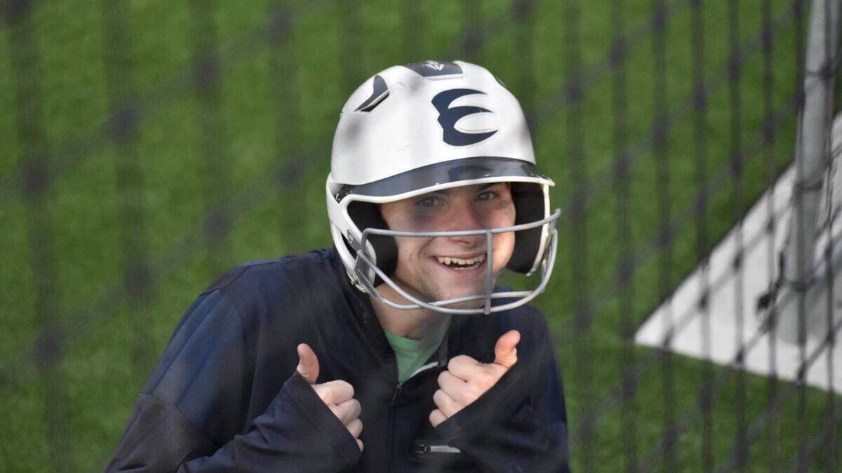 Eaton grad Ezra Cox was the football, volleyball, basketball and softball manager.
