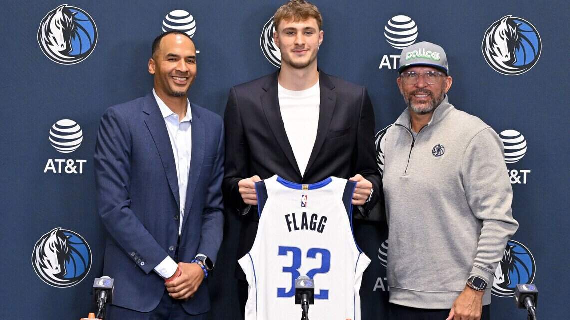 Dallas Mavericks hold introductory press conference for No. 1 pick Cooper Flagg