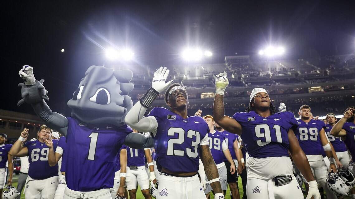 TCU is a small favorite in Big 12 opener, but early betting action favors UCF