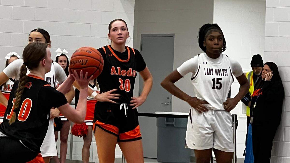 Aledo girls basketball defeated Mansfield Timberview 46-24 in a Class 5A Division I area round playoff game at North Crowley High School in Fort Worth, Texas, on Thursday, Feb. 13, 2025.