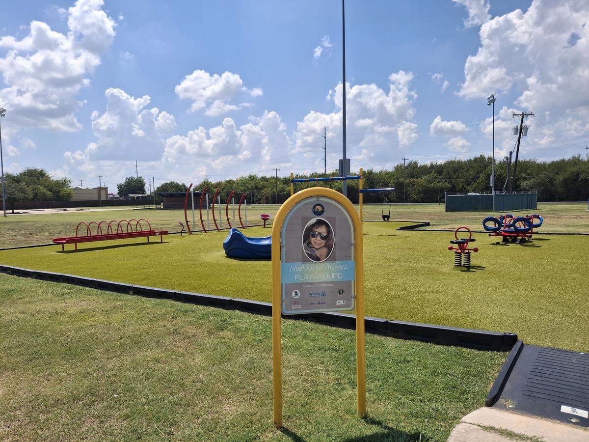 The Noel Angel Alvarez Inclusive Playground honors the missing 6-year-old Everman boy who disappeared in the fall of 2022. Noel’s mother, Cindy Rodriguez-Singh, was arrested in India on Wednesday, Aug. 20, 2025, after a two-year international investigation.