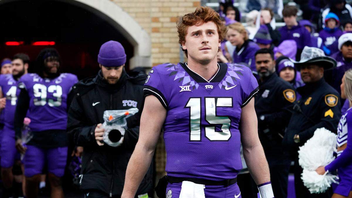 TCU quarterback Max Duggan faces stiff competition as a Heisman Trophy finalist.