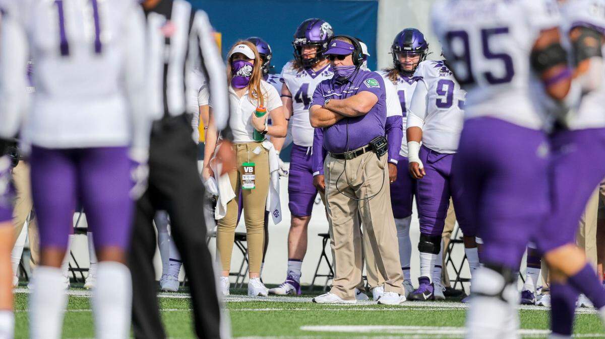 TCU football coach Gary Patterson talked about the Frogs’ progress early on this spring.