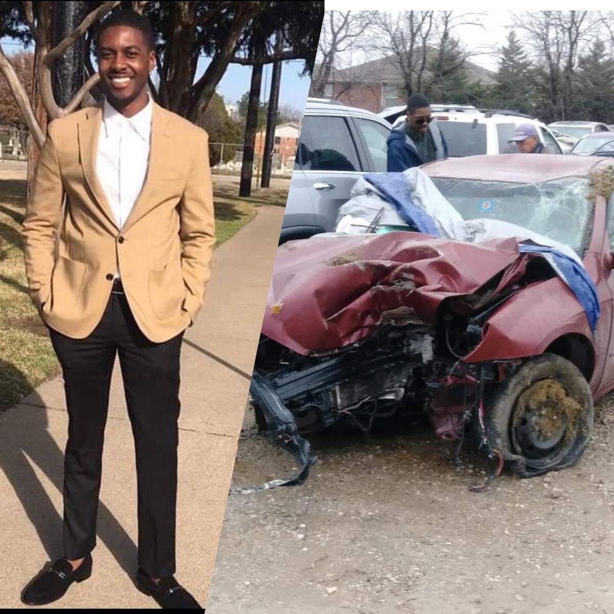 The Tarver family’s attorney, Lee Merritt, said Darius Tarver was still suffering from a traumatic head injury due to a car accident when he was shot and killed by Denton police.