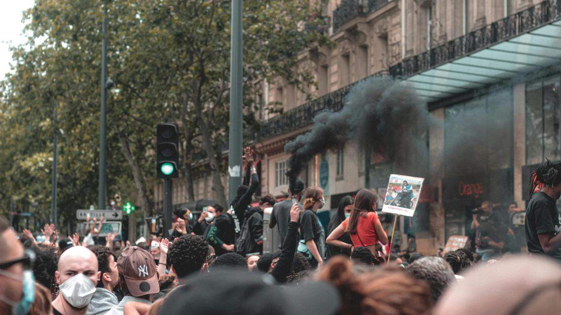 Peaceful protesting and freedom of expression are both protected under the first amendment of the U.S. Constitution.