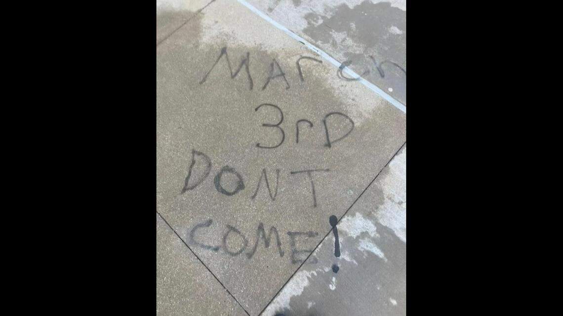 Police with the Eagle Mountain-Saginaw Independent School District are investigating incidents of vandalism involving racist graffiti and a threatening message found at two campuses on Monday, Feb. 27, 2023, district officials said.