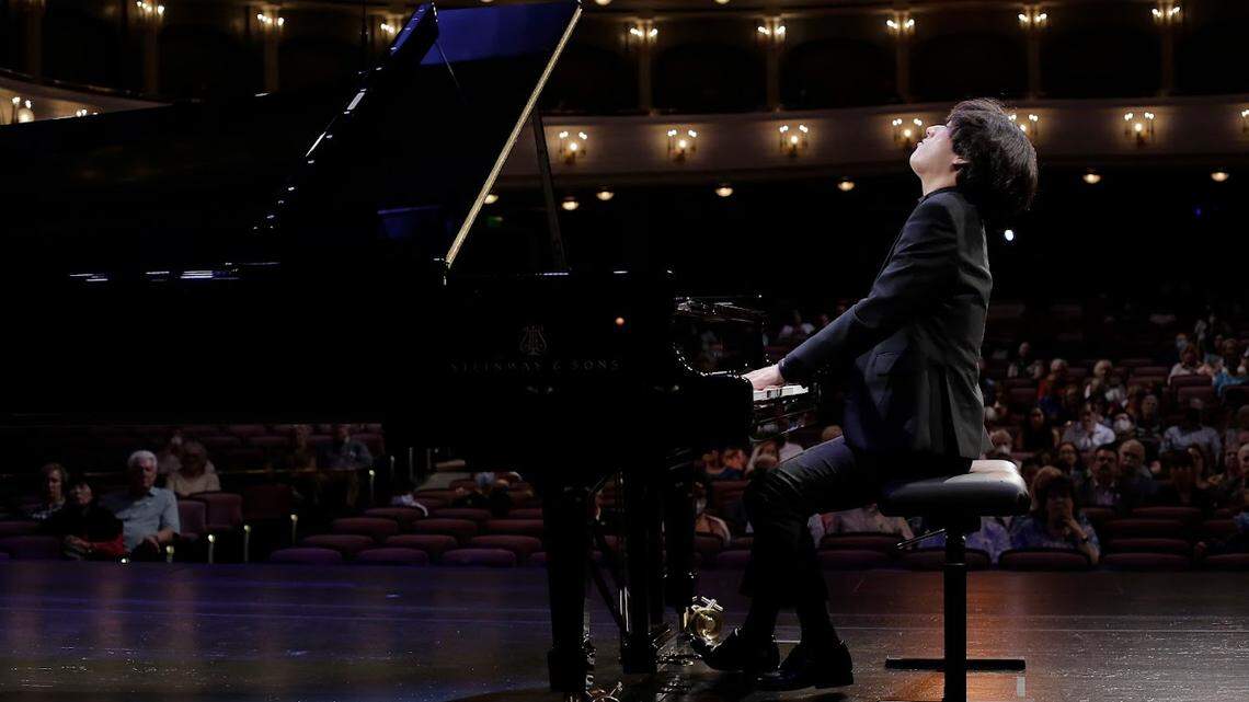 Van Cliburn winner Yunchan Lim, shown in the semifinal round, will perform with the Fort Worth Symphony Orchestra.