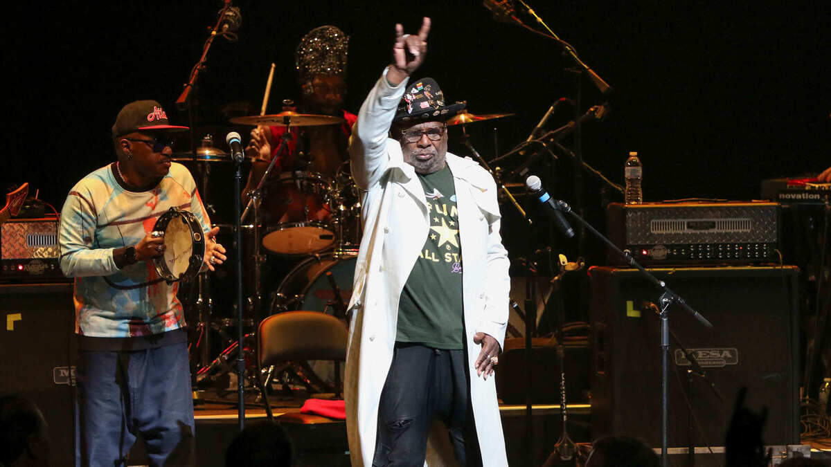 In this file photo, George Clinton & Parliament Funkadelic performs during The Final Tour at Cobb Energy Center on Thursday, April 4, 2019, in Atlanta. But Clinton is back for his One Nation Under a Groove Tour and will be playing at Wild Acre Live in Fort Worth on Friday, July 22.