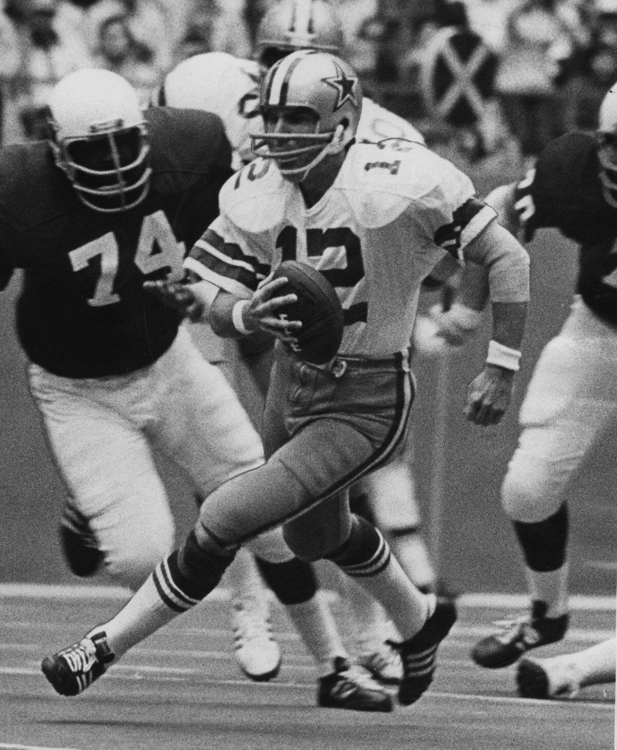 Dallas Cowboys quarterback Roger Staubach won two Super Bowls and played in two others.