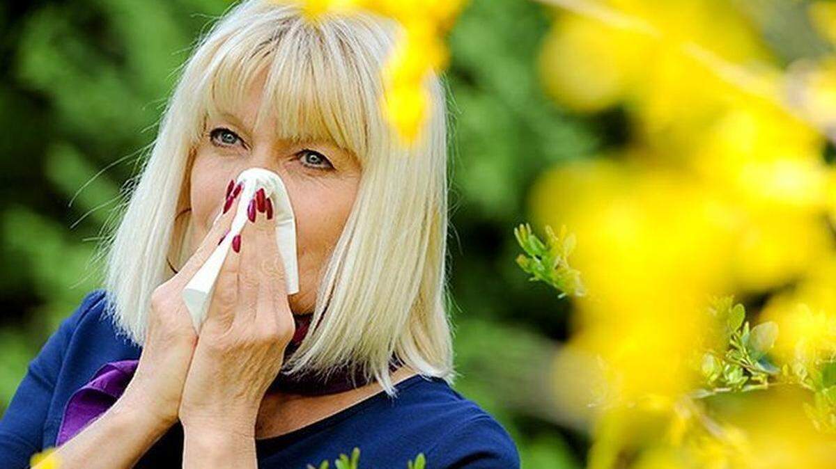 Spring allergy sufferers are having a tough time as grass and tree pollen makes them feel miserable.