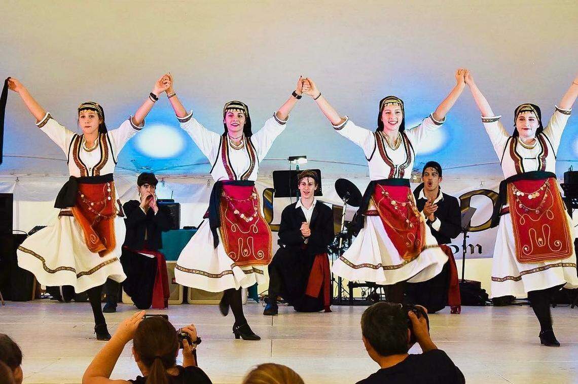 Dancers at the Mid-Cities Greek FoodFest.