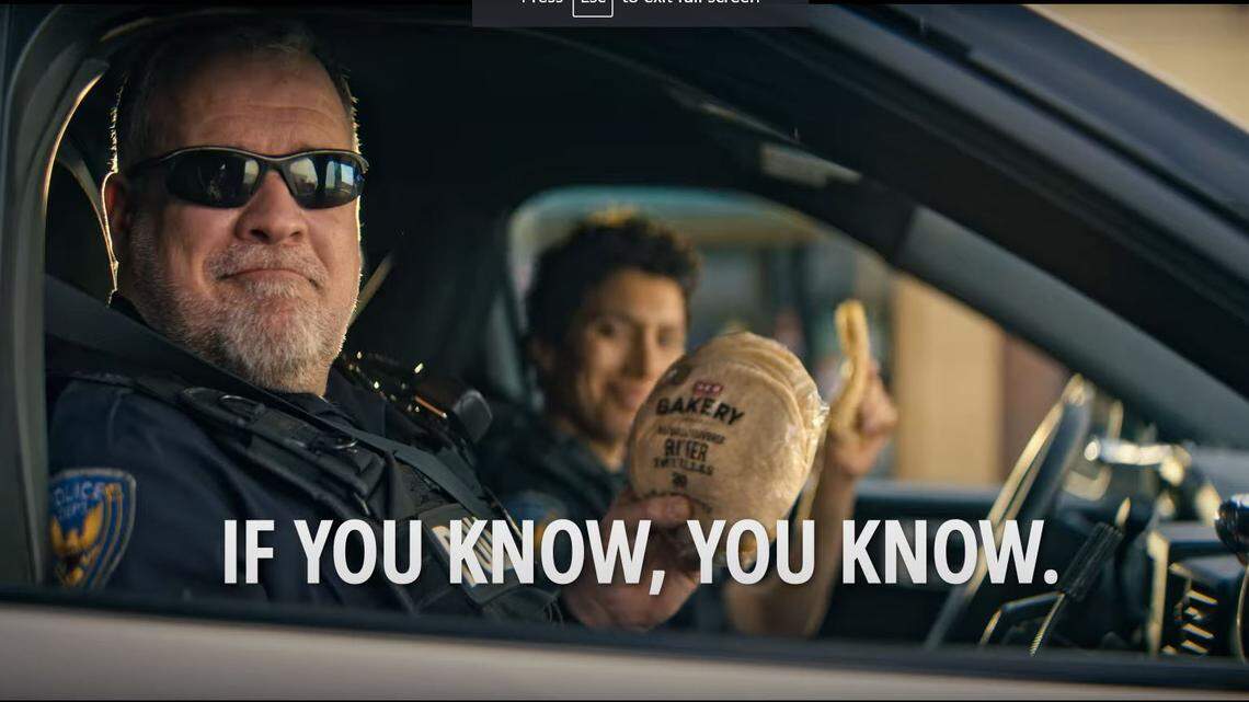 H-E-B’s commercial during the Super Bowl on Sunday.