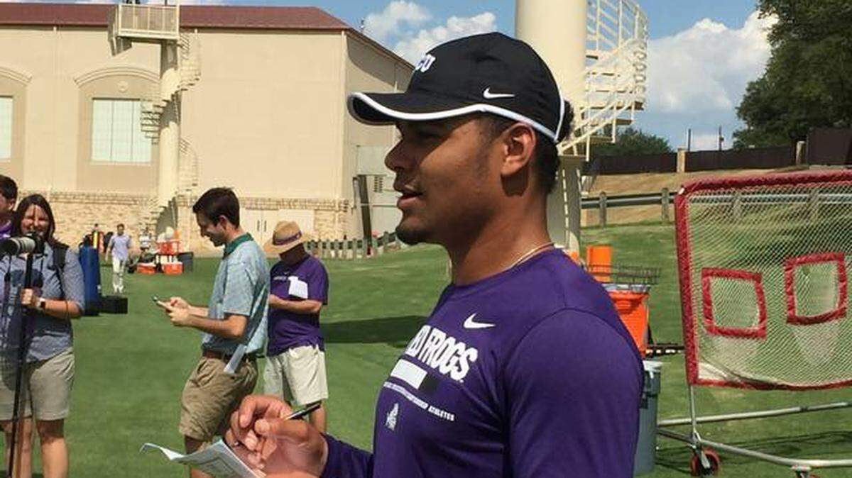 Former TCU quarterback Kenny Hill is set to become the program’s QB coach.
