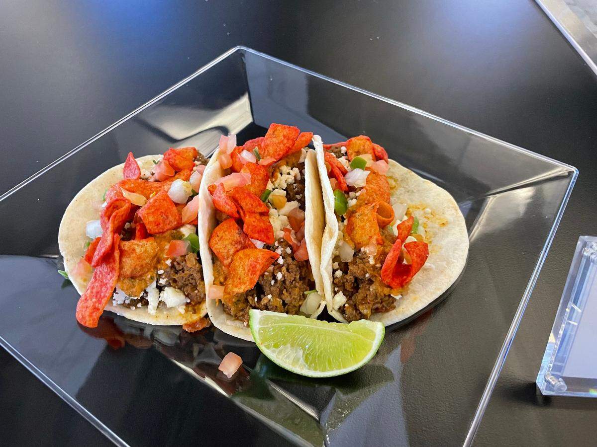 Flamin’ Hot Fritos tacos available at Dallas Cowboys home games this season.