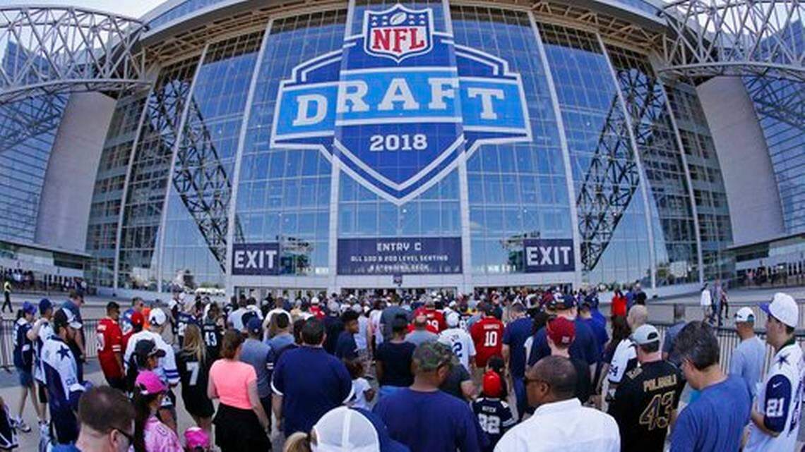 AT&T Stadium hosted the 2018 NFL Draft.