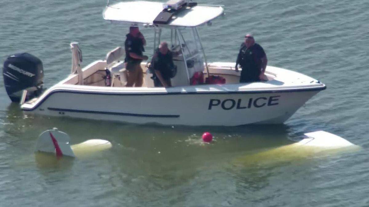 The pilot was found dead after a small airplane crashed into the water at Eagle Mountain Lake on Monday afternoon, Oct. 7, 2024.