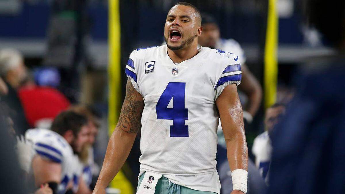 Dallas Cowboys quarterback Dak Prescott is focusing on his footwork and drops in the pocket during OTAs to improve as a passer.