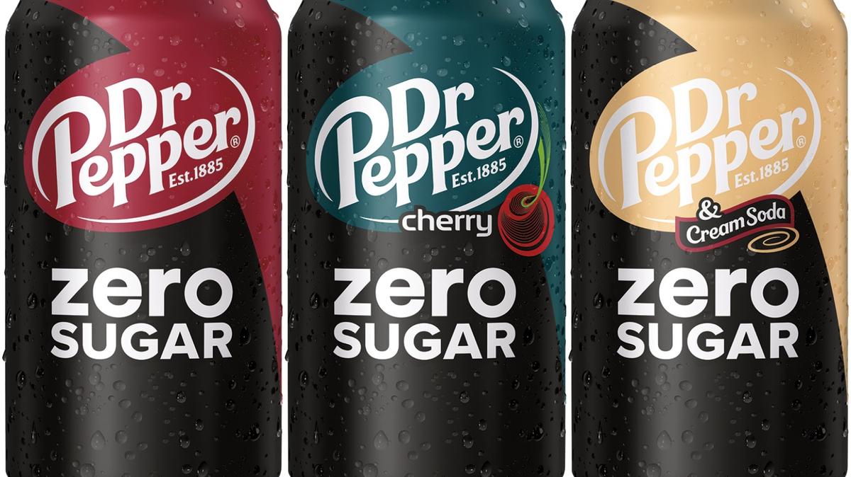 Dr Pepper Zero Sugar comes in three flavors — original, cherry and cream soda — and is now available nationwide.