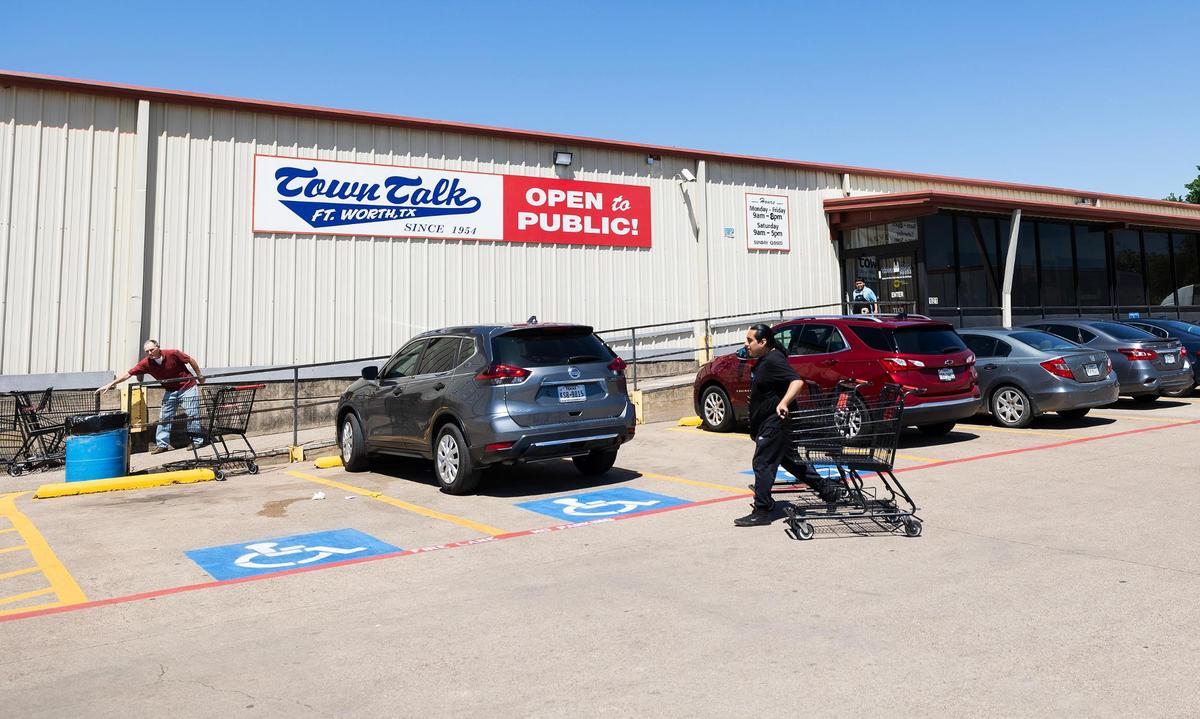 Town Talk Foods on Monday, April 21, 2025, in Fort Worth.