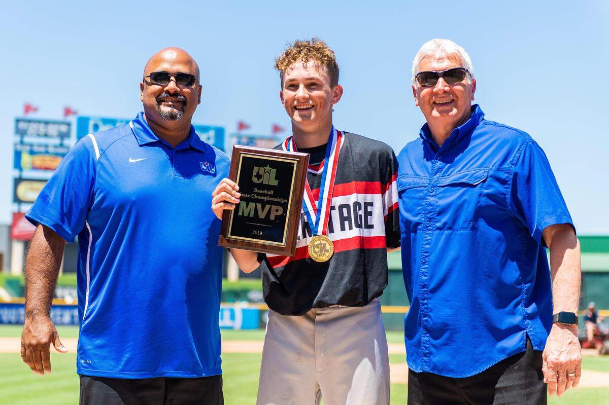 Colleyville Heritage vs. Georgetown in the 5A state title game at Dell Diamond in Round Rock, Saturday June 8, 2019.