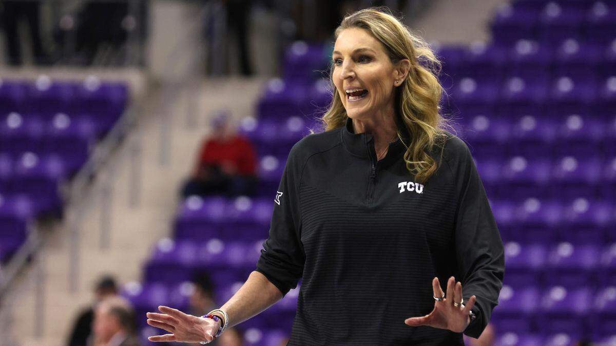 Former TCU women’s basketball head coach Raegan Pebley resigned in February. She will earn a Master’s Degree from TCU in the spring.