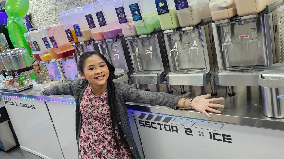 Bubble teas are a favorite item at Rocketbelly, the space-themed restaurant in Arlington owned by 12-year-old Olivia Huynh.