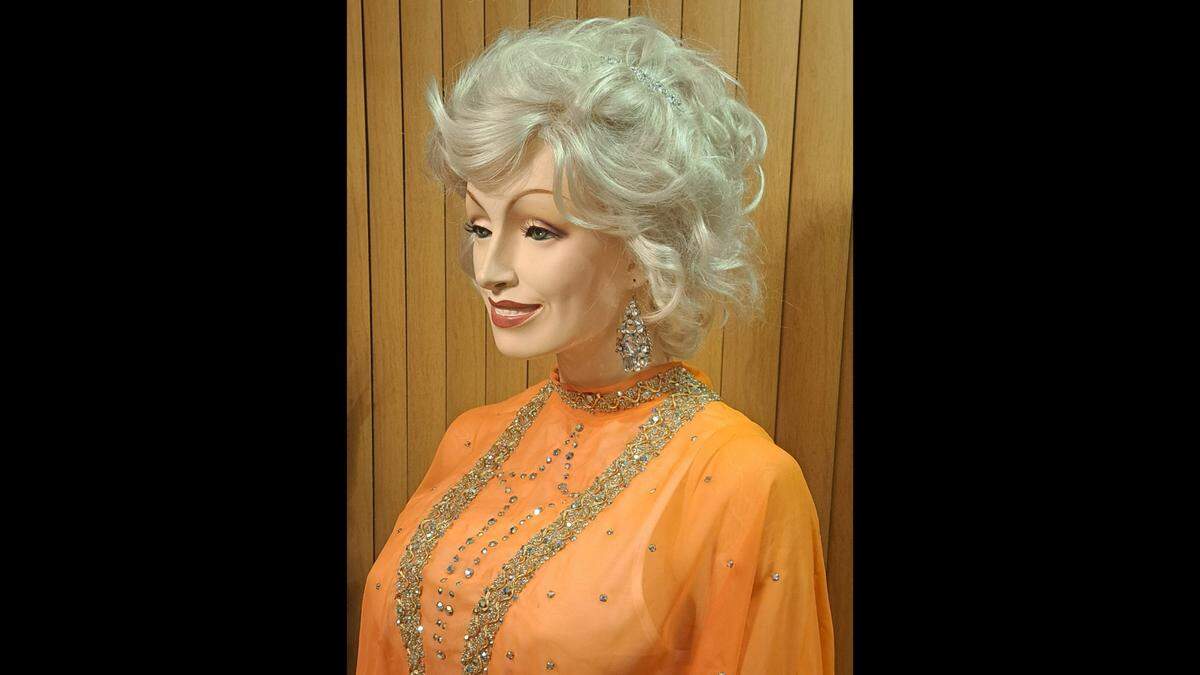 Dolly Parton memorabilia collector Patric Parkey bought this outfit worn by Parton during her 1977 show in Fort Worth.