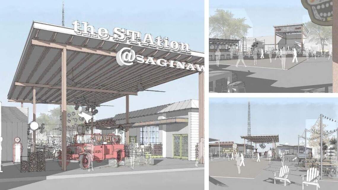 Saginaw fire station building taking shape for sit-down restaurants, live entertainment