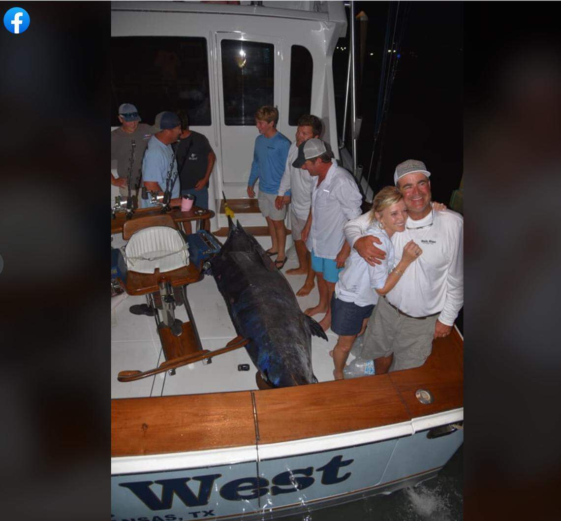 The Walk West team celebrating their huge catch.