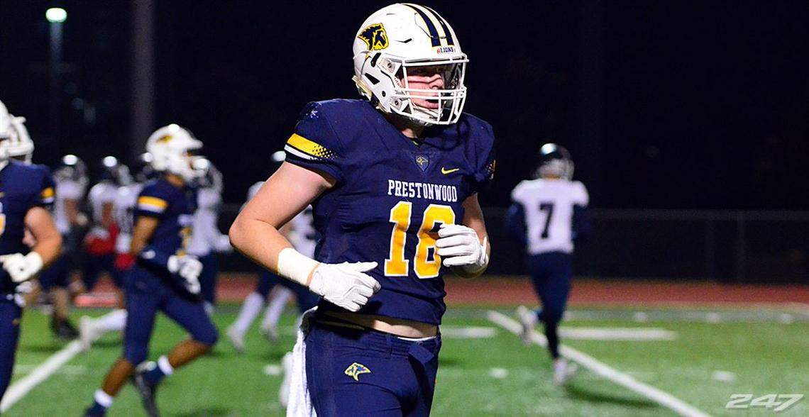 Four-star tight end Austin Stogner (Plano Prestonwood Christian High School) is rated as the No. 2 TE in the country, according to 247Sports.
