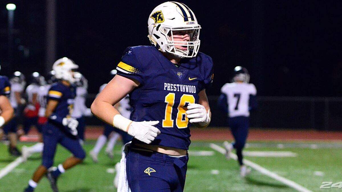 Four-star tight end Austin Stogner (Plano Prestonwood Christian High School) is rated as the No. 2 TE in the country, according to 247Sports.