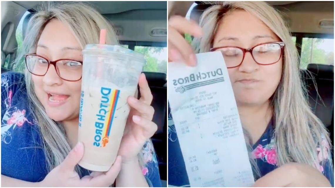 Ashley Vallejo said a note on her Dutch Bros Coffee receipt described her as the “most difficult customer ever.”