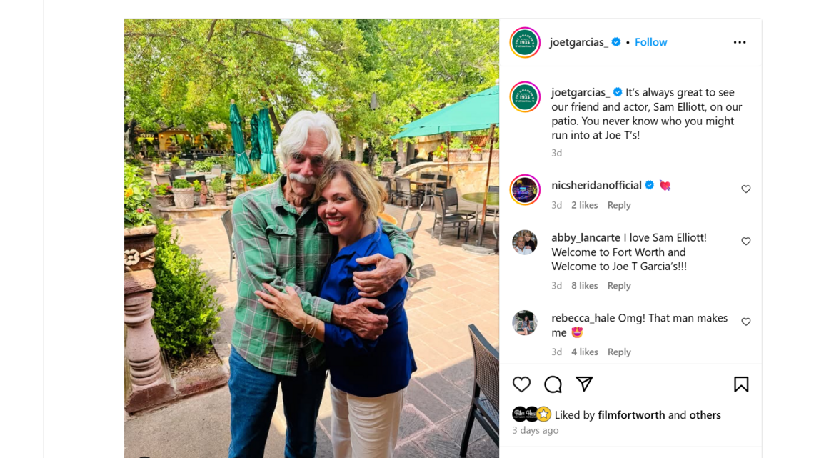 Celebrities keep showing up at Joe T. Garcia's in Fort Worth. Here's what to know