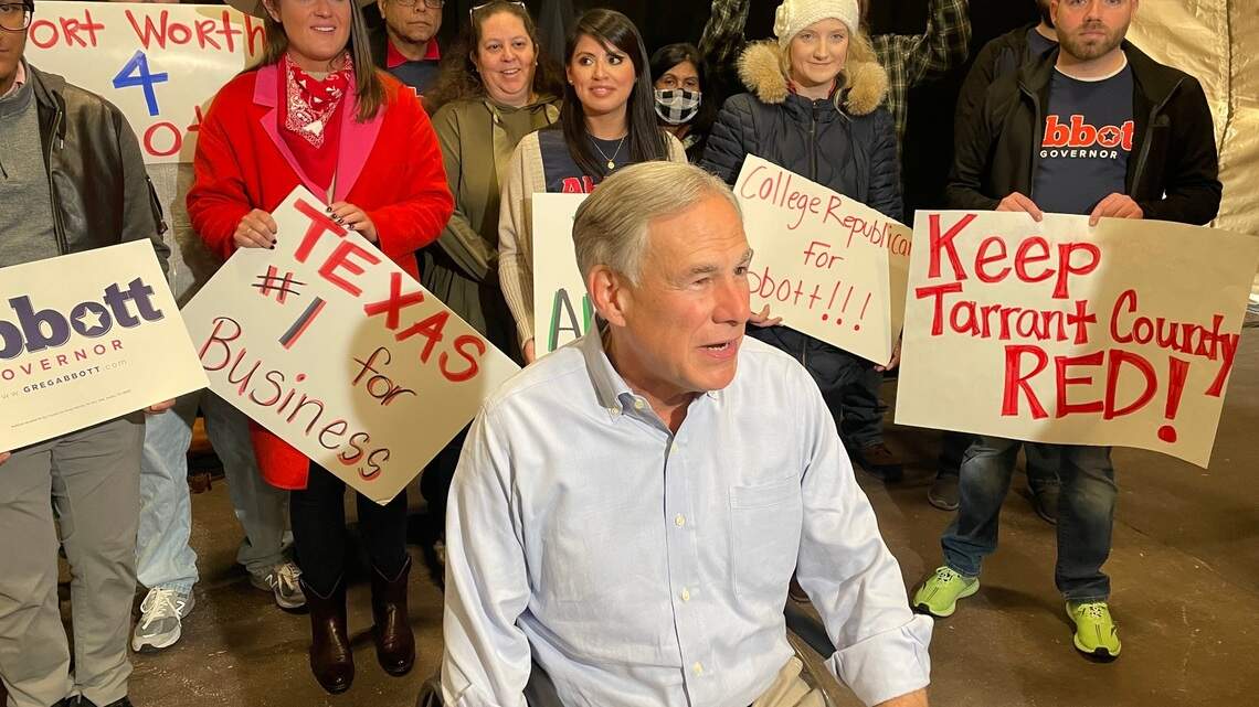 Texas Governor Greg Abbott campaigns at Fort Worth zoo | Fort Worth ...