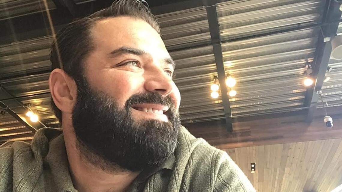 Steve Fucile of Dallas who was a TRE train passenger Saturday was injured when the train collided with a dump truck, killing two people in the truck.