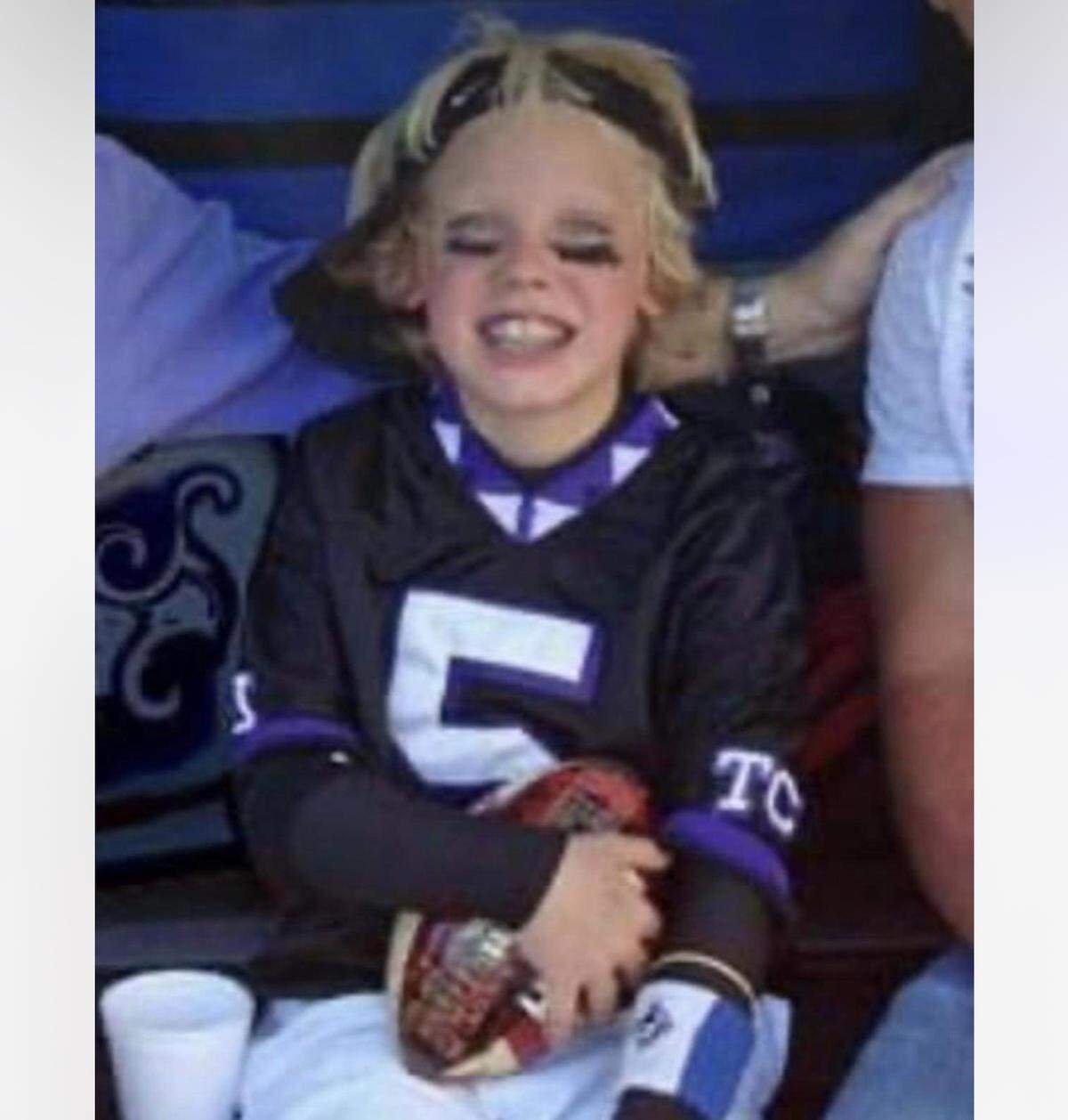 Griffin Kell was always a TCU football fan. (Meghan Kell/Courtesy)