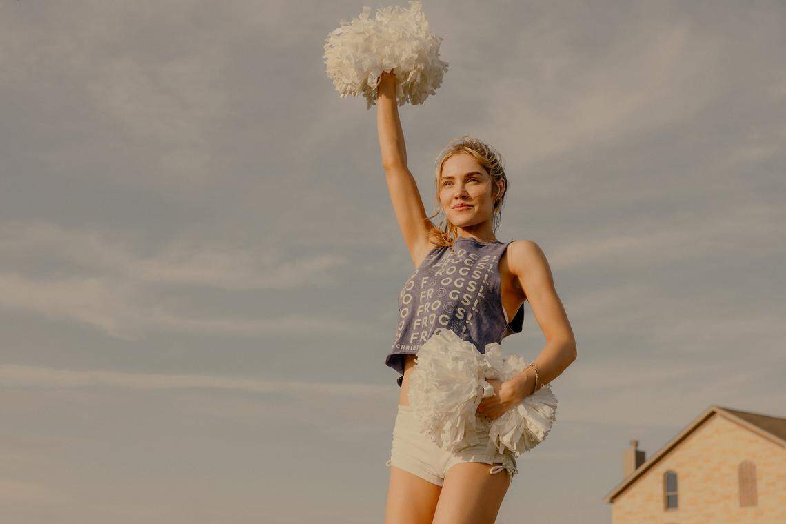 Michelle Randolph as Ainsley Norris in “Landman” episode 2, season 2, streaming on Paramount+.
