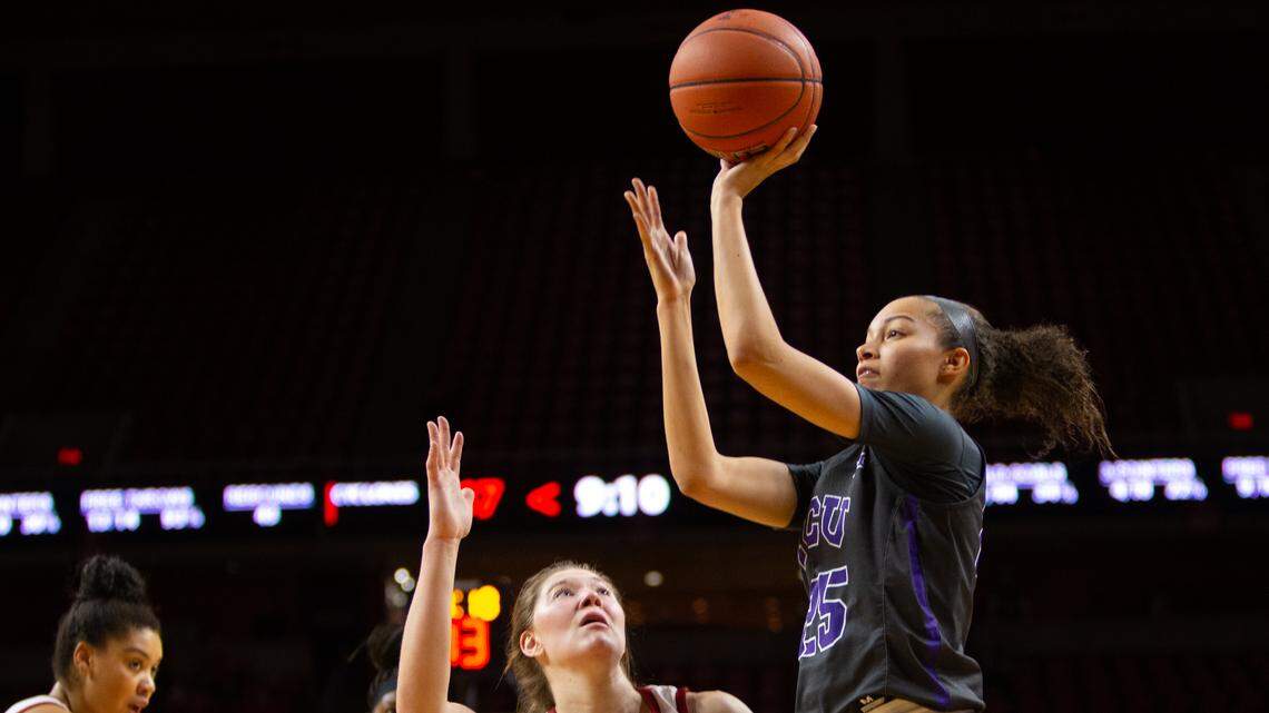 TCU guard Kianna Ray