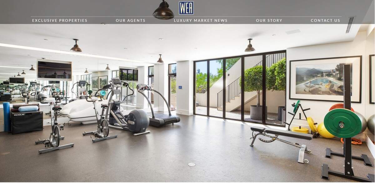 Fitness area