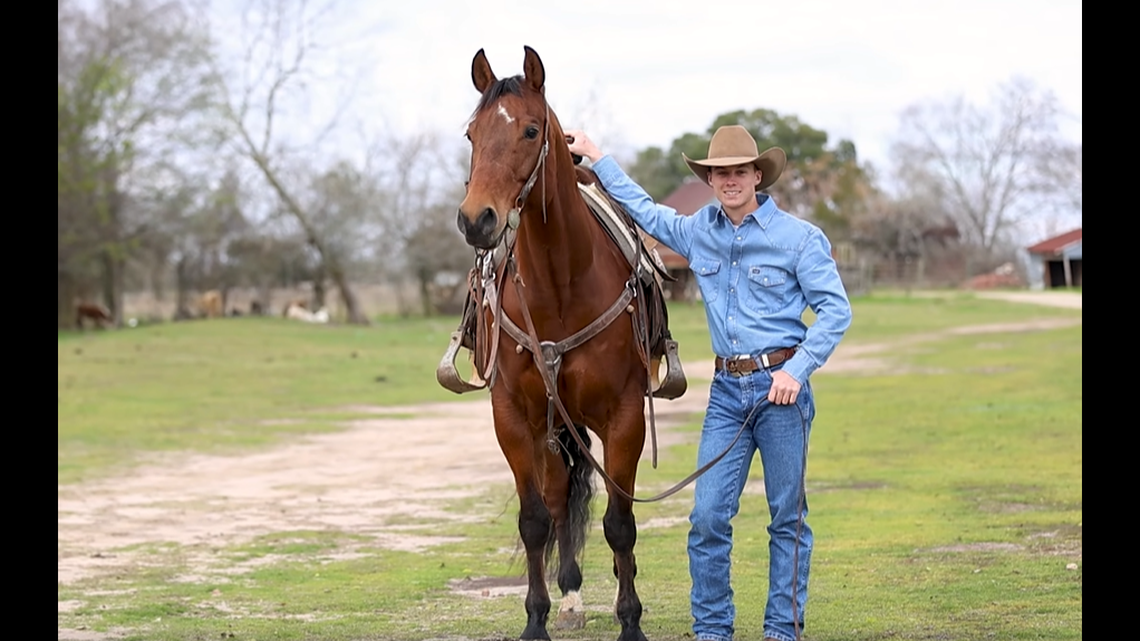 Ace Ashford, of Lott, Texas, died after an accident involving a horse, family and officials said.