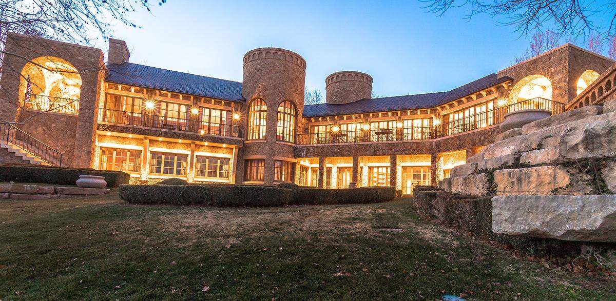 The list price for Mesa Vista Ranch has been reduced by $50 million to $170 million and includes a massive lodge with more than 25,000 interior square feet, a 6,000-square-foot family house, a two-story gate house, a gun and hunting gear storage facility, a chapel, and 10,000 square feet of porches and patio areas.&nbsp;