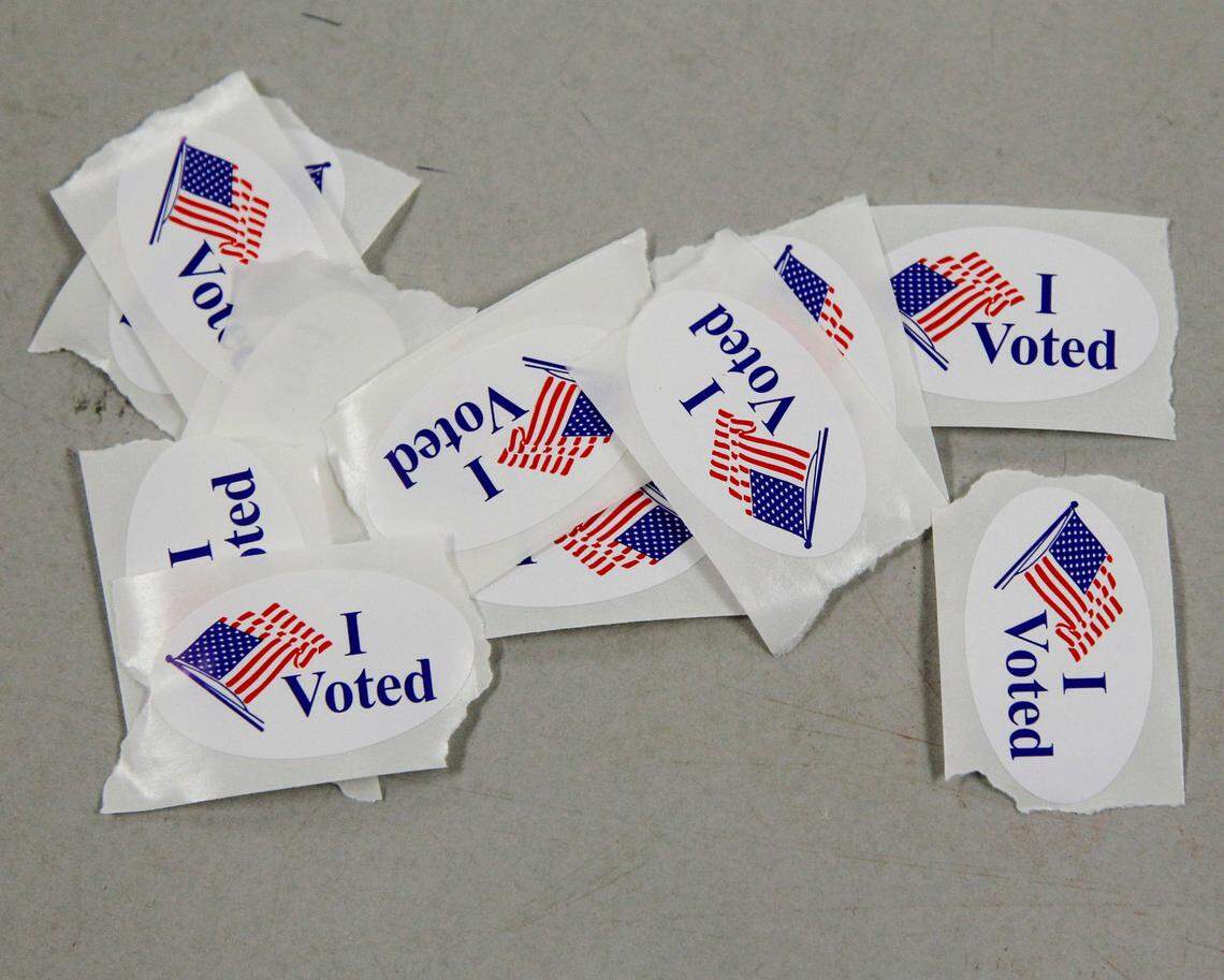 Voters get a sticker in elections to encourage others to vote.