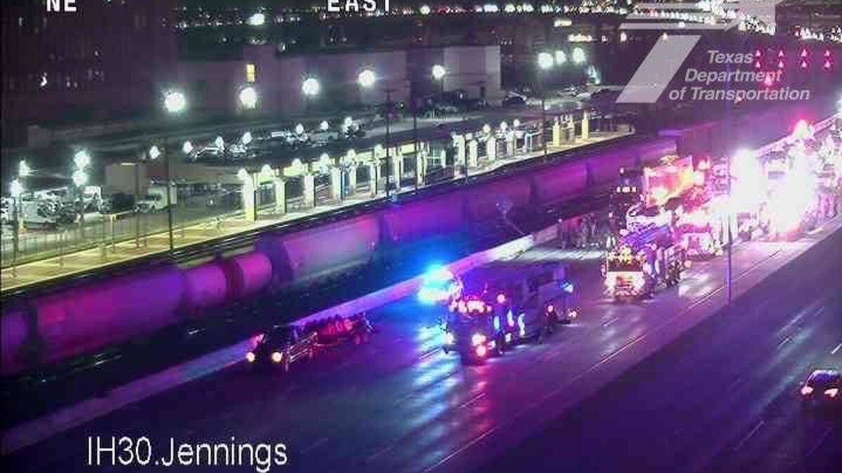 A driver was arrested on suspicion of two counts of intoxication assault in connection with a crash on Nov. 2, 2025, on Interstate 30 in Fort Worth, according to police records.