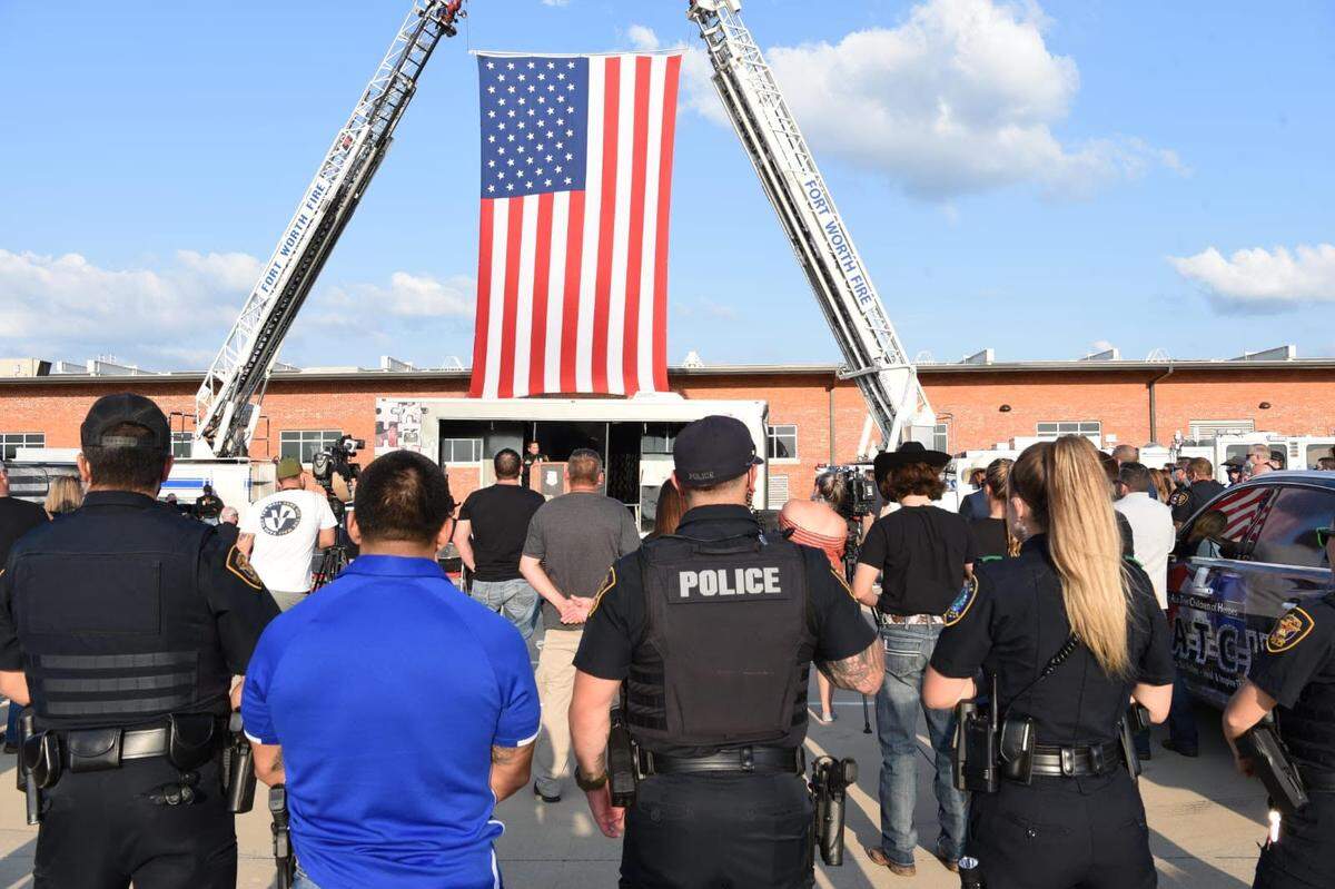 Garrett Hull, a Fort Worth officer killed in the line of duty, was honored during a 2020 vigil that marked exactly two years since he died.