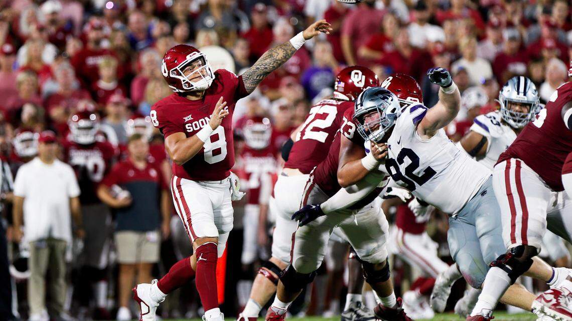 If TCU’s defense can’t get to Oklahoma quarterback Dillon Gabriel, the Horned Frogs could have a long day on Saturday.