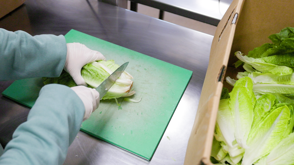 A member of the Fort Worth Zoo’s nutrition team prepares food for the animals Thursday, Jan. 22, ahead of the expected winter storm forecast to bring freezing cold temperatures, ice, sleet and snow. Zookeepers are working hard to make sure the animals stay safe and warm over the next several days.