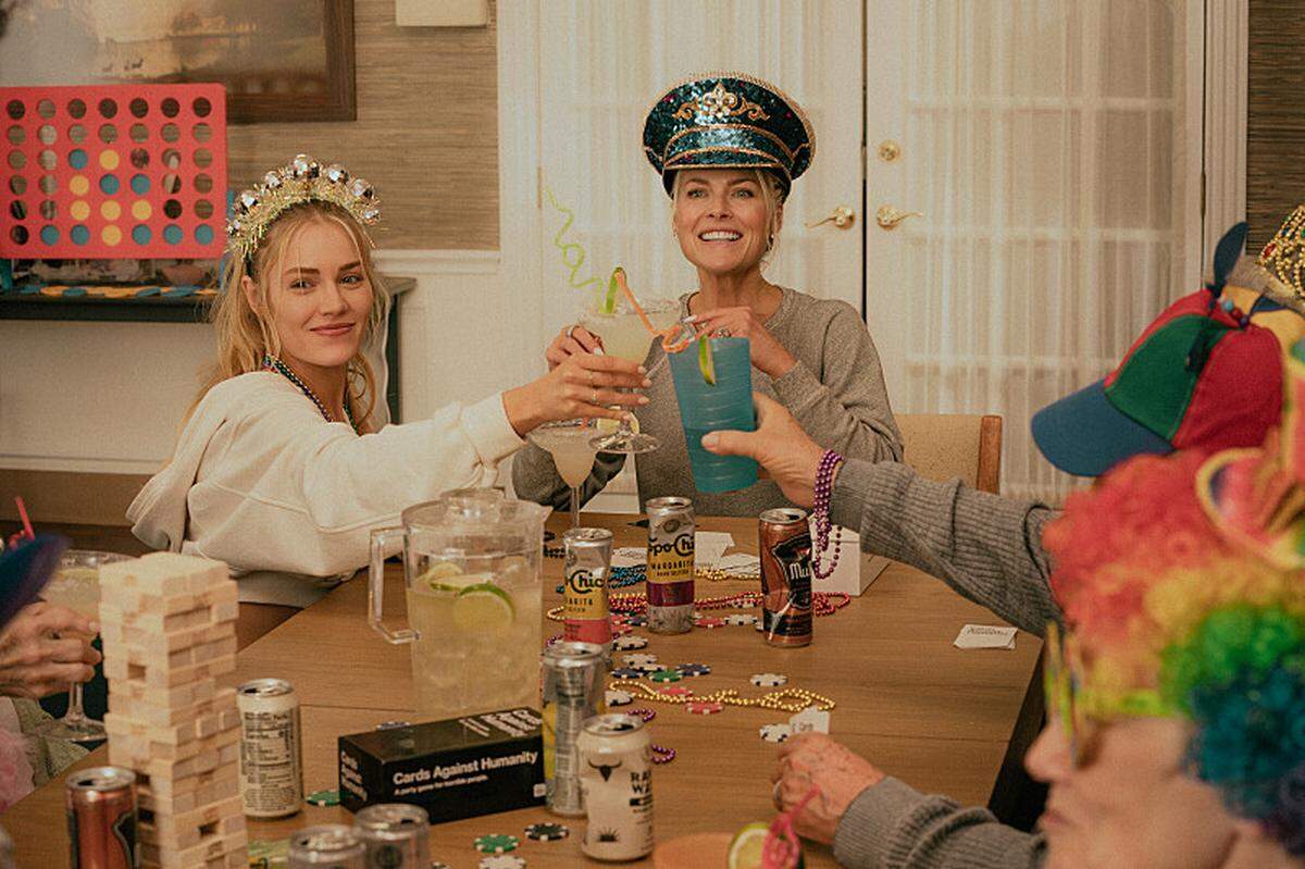 (L-to-R): Michelle Randolph as Ainsley Norris and Ali Larter as Angela Norris in season 1, episode 7 of “Landman” streaming on Paramount+.