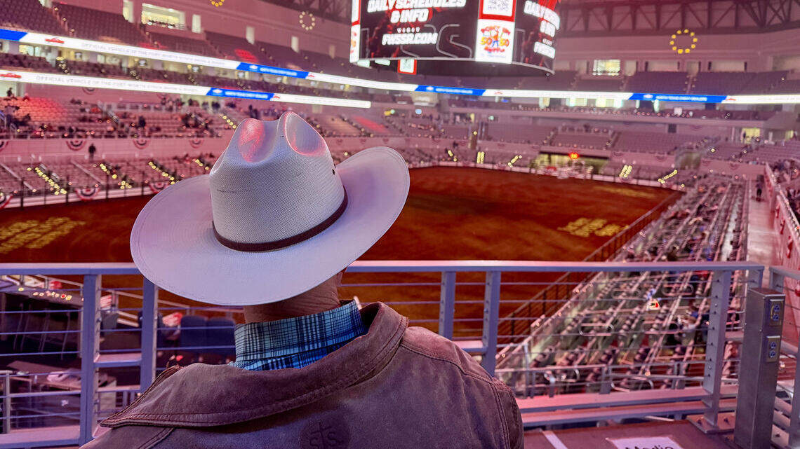 What it’s like at the Fort Worth Stock Show & Rodeo during the winter storm